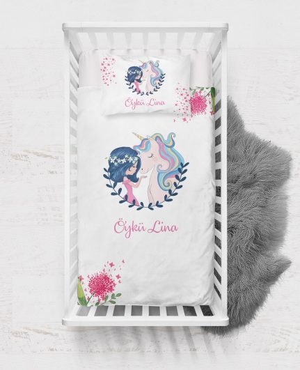 Love Unicorn Tasarımlı Nevresim