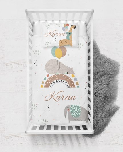 Bear and Koala Tasarımlı Nevresim Seti