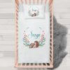 Anne ve Yavru Kirpi Tasarımlı Nevresim Seti