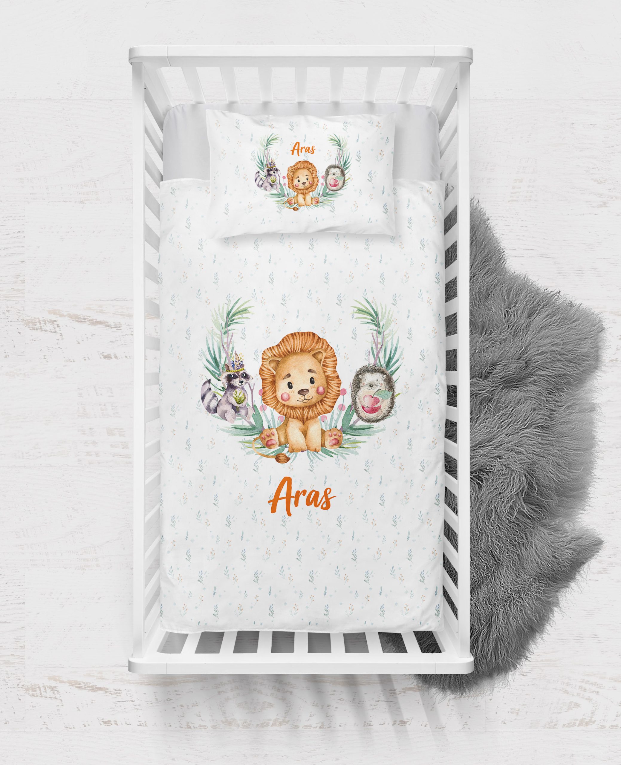Aslan ve Arkadaşları Temalı Nevresim