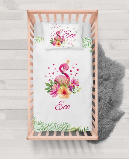 Love Flamingo Tasarımlı Nevresim